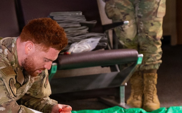 161st Medical Group conducts TCCC Combat Life Save Course