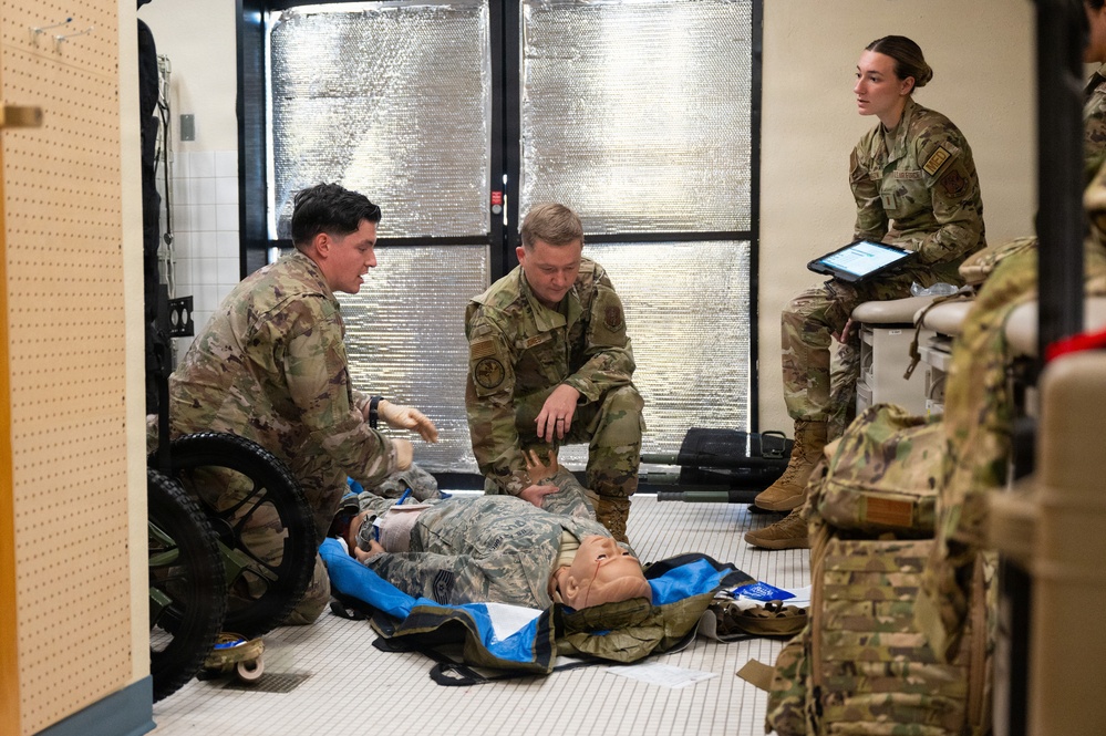 161st Medical Group conducts TCCC Combat Life Save Course