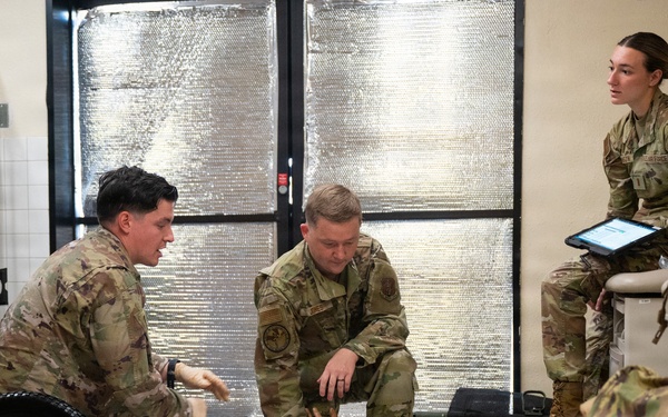 161st Medical Group conducts TCCC Combat Life Save Course