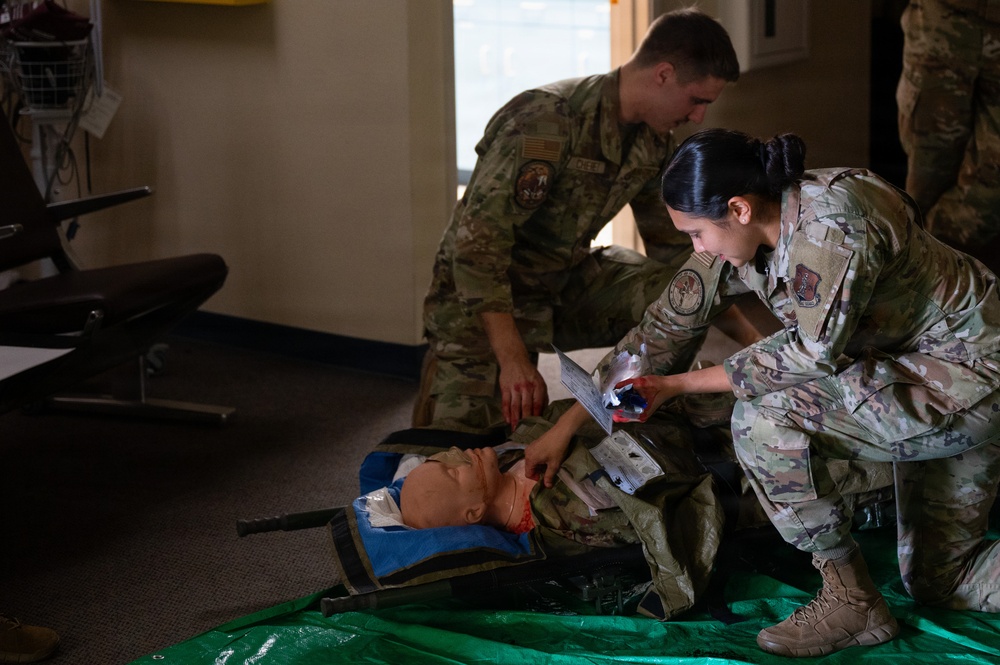 161st Medical Group conducts TCCC Combat Life Save Course