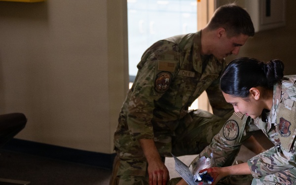 161st Medical Group conducts TCCC Combat Life Save Course