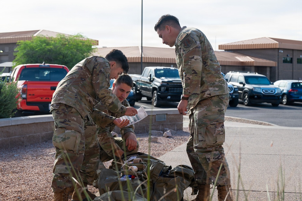 161st Medical Group conducts TCCC Combat Life Save Course