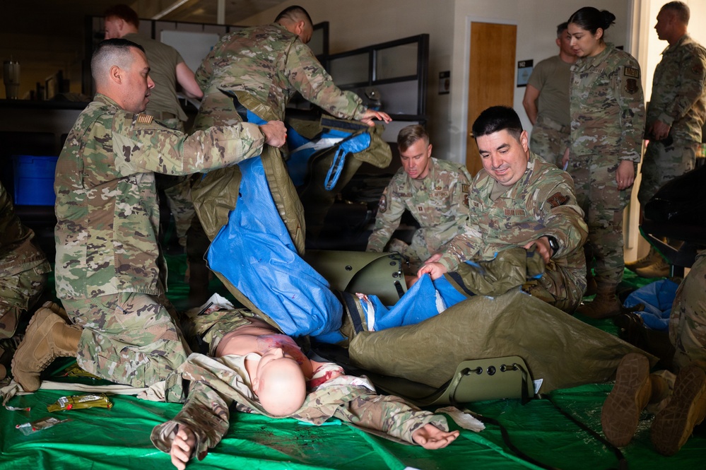 161st Medical Group conducts TCCC Combat Life Save Course