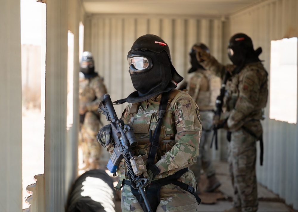 Security Forces conducts force on force training