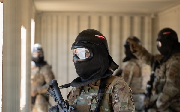 Security Forces conducts force on force training