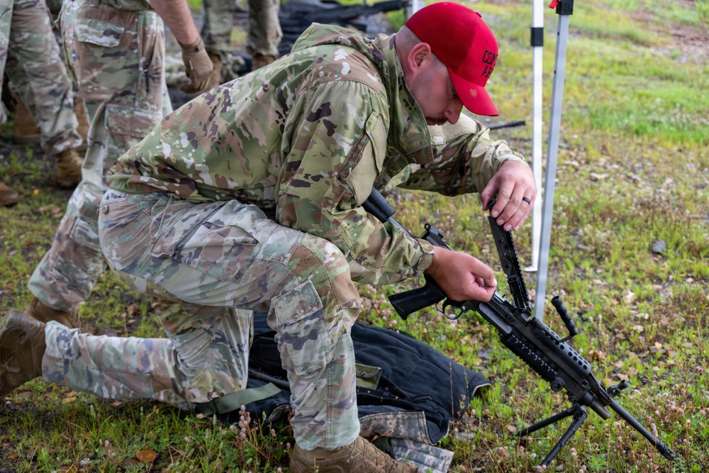 188th Security Forces Completes Annual Machine Gun Training at Fort Chaffee