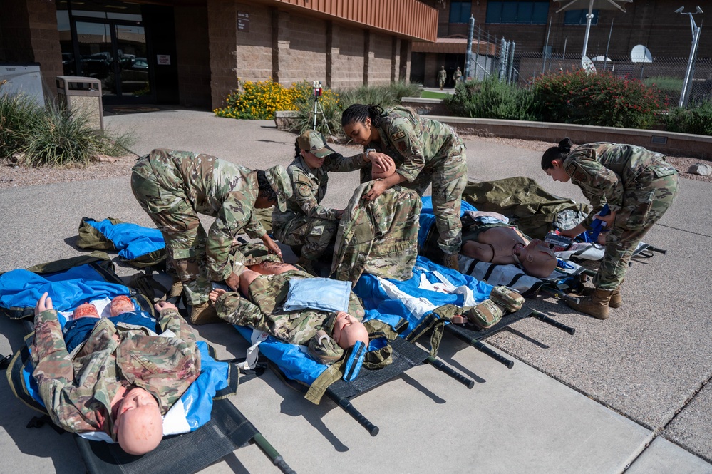161st Medical Group conducts TCCC Combat Life Save Course