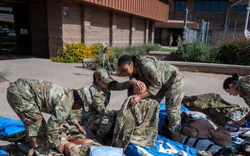 161st Medical Group conducts TCCC Combat Life Save Course