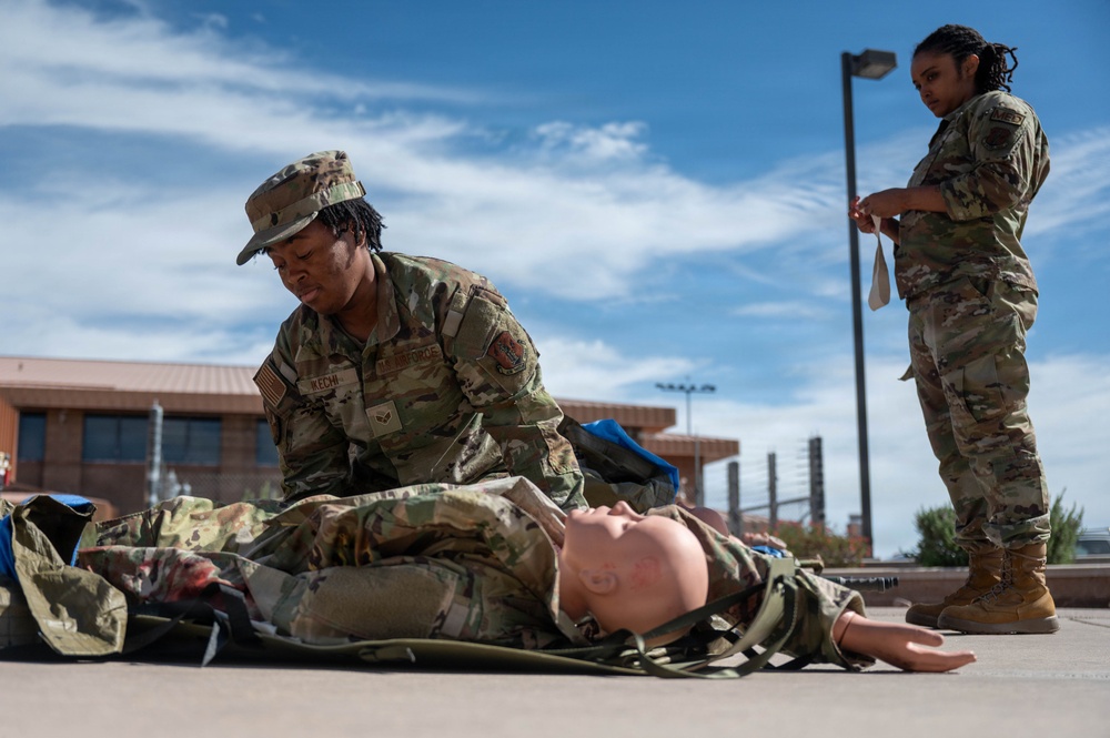 161st Medical Group conducts TCCC Combat Life Save Course