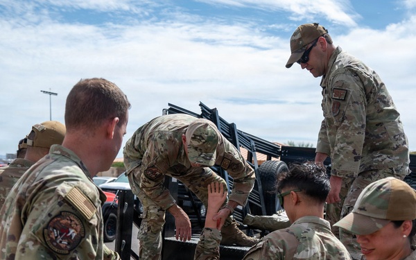 161st Medical Group conducts TCCC Combat Life Save Course