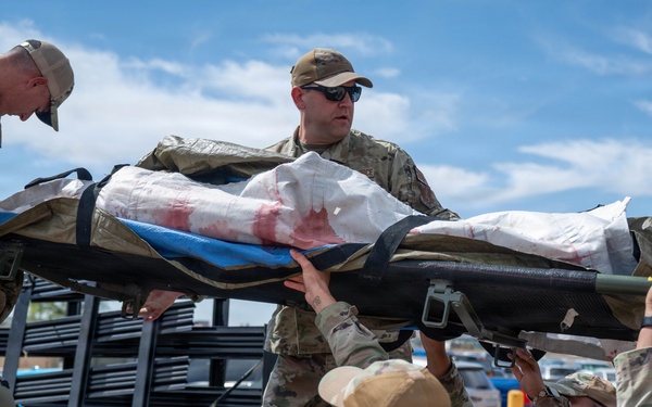 161st Medical Group conducts TCCC Combat Life Save Course