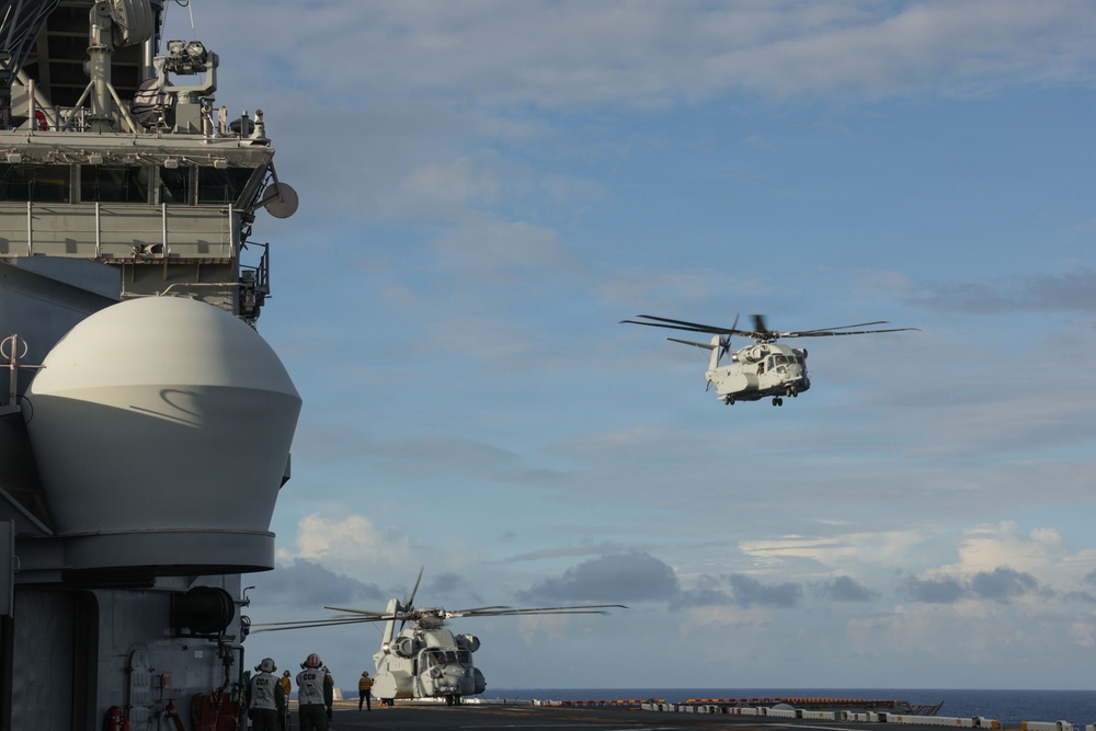USS Kearsarge Conducts Flight Operations