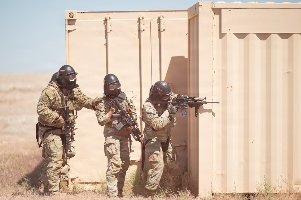 Security Forces conducts force on force training