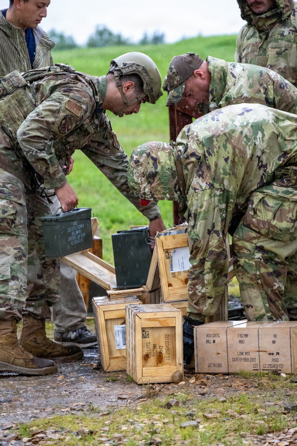 188th Security Forces Completes Annual Machine Gun Training at Fort Chaffee