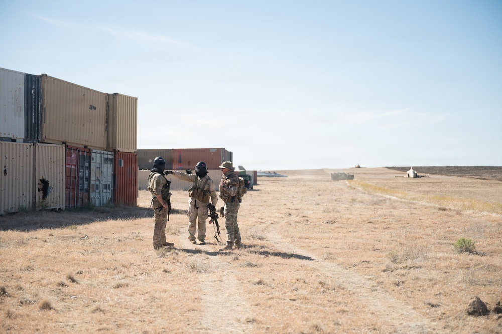 Security Forces conducts force on force training