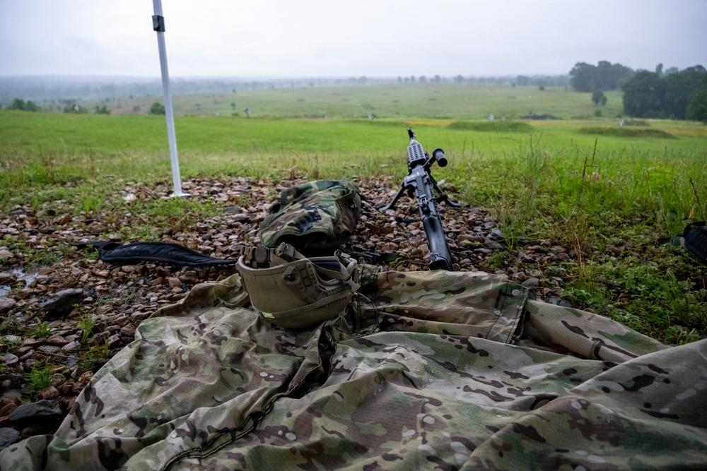 188th Security Forces Completes Annual Machine Gun Training at Fort Chaffee