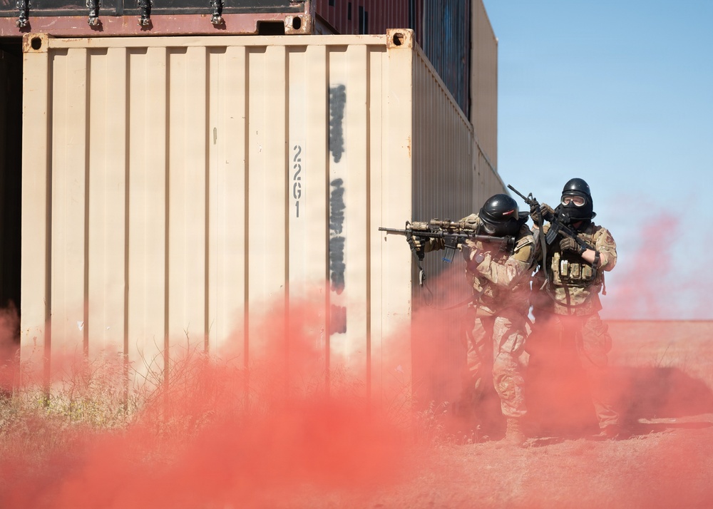 Security Forces conducts force on force training