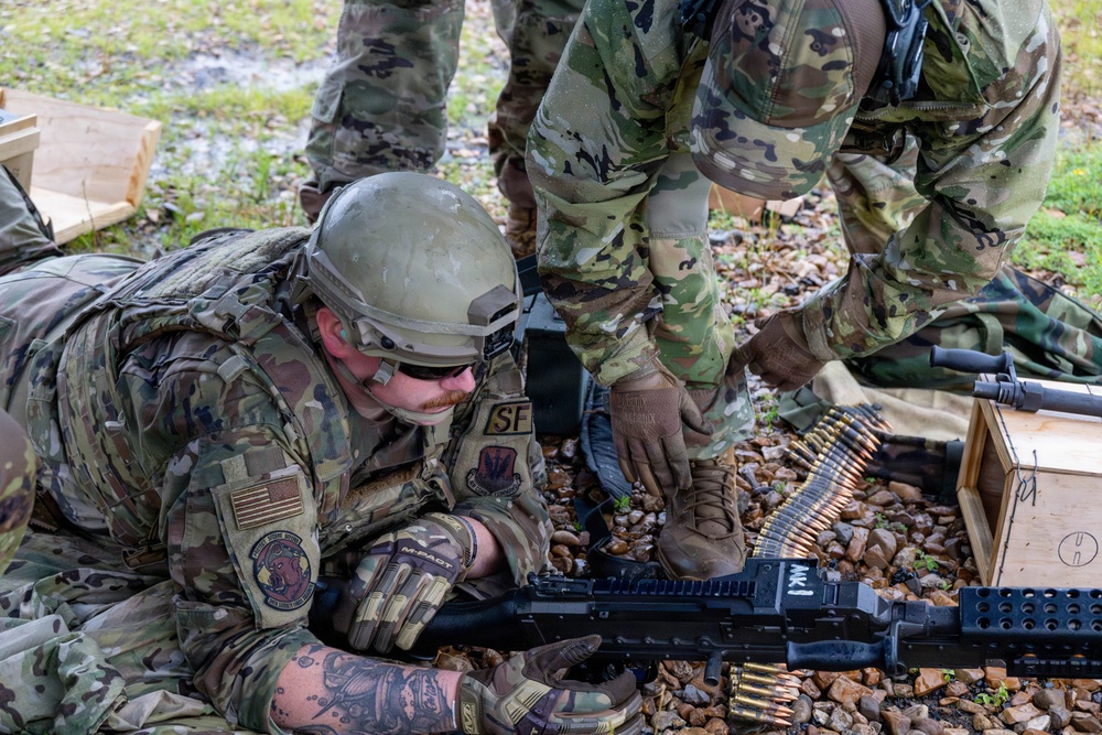 188th Security Forces Completes Annual Machine Gun Training at Fort Chaffee