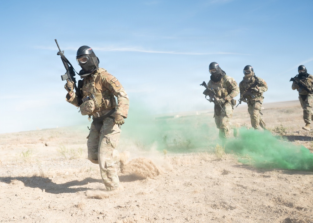 Security Forces conducts force on force training