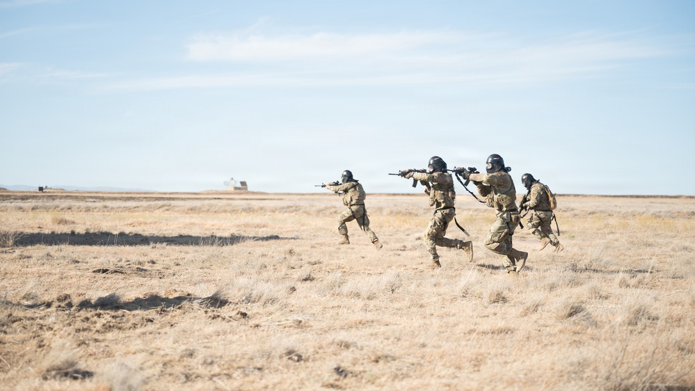 Security Forces conducts force on force training