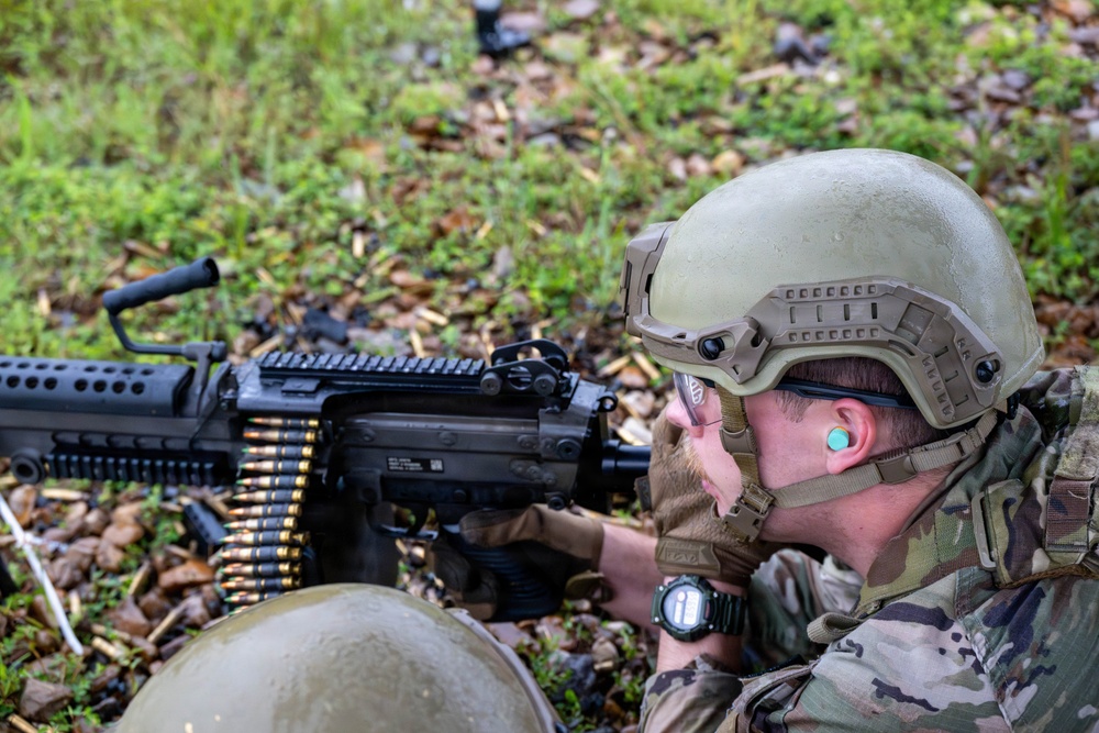 188th Security Forces Completes Annual Machine Gun Training at Fort Chaffee