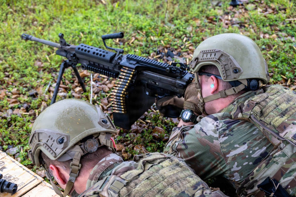 188th Security Forces Completes Annual Machine Gun Training at Fort Chaffee