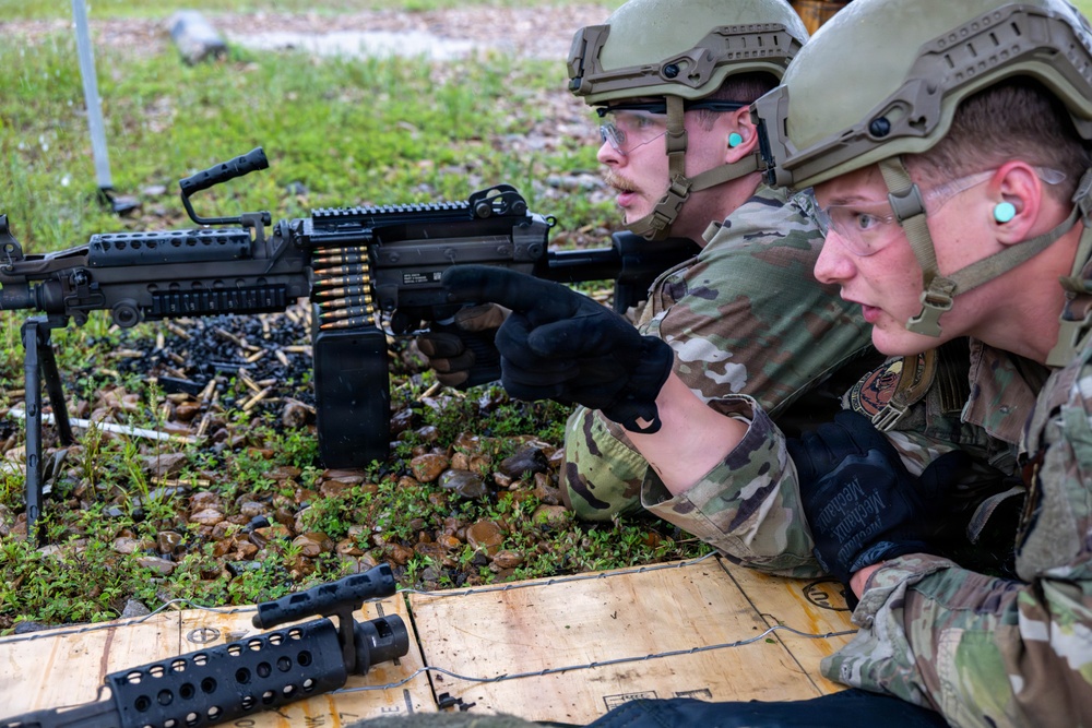 188th Security Forces Completes Annual Machine Gun Training at Fort Chaffee