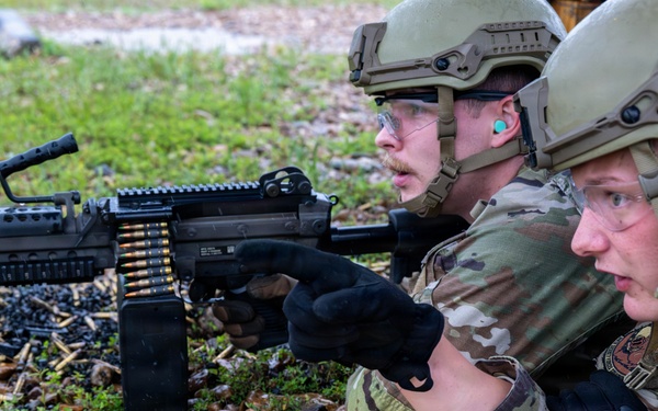 188th Security Forces Completes Annual Machine Gun Training at Fort Chaffee