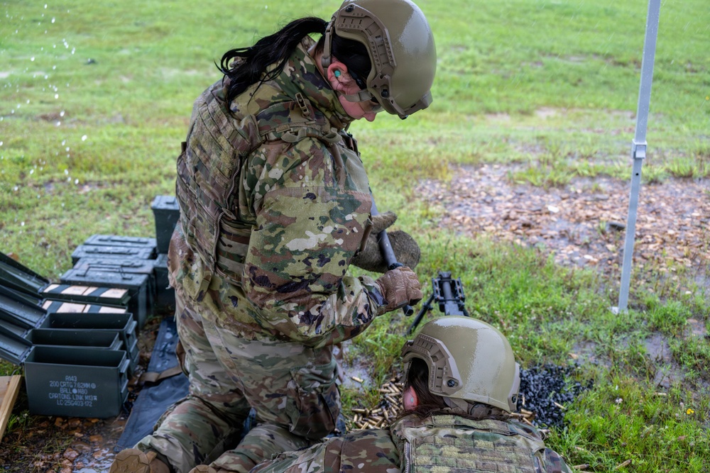188th Security Forces Completes Annual Machine Gun Training at Fort Chaffee