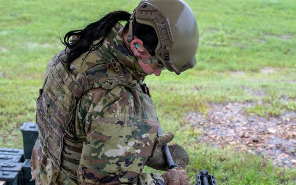 188th Security Forces Completes Annual Machine Gun Training at Fort Chaffee