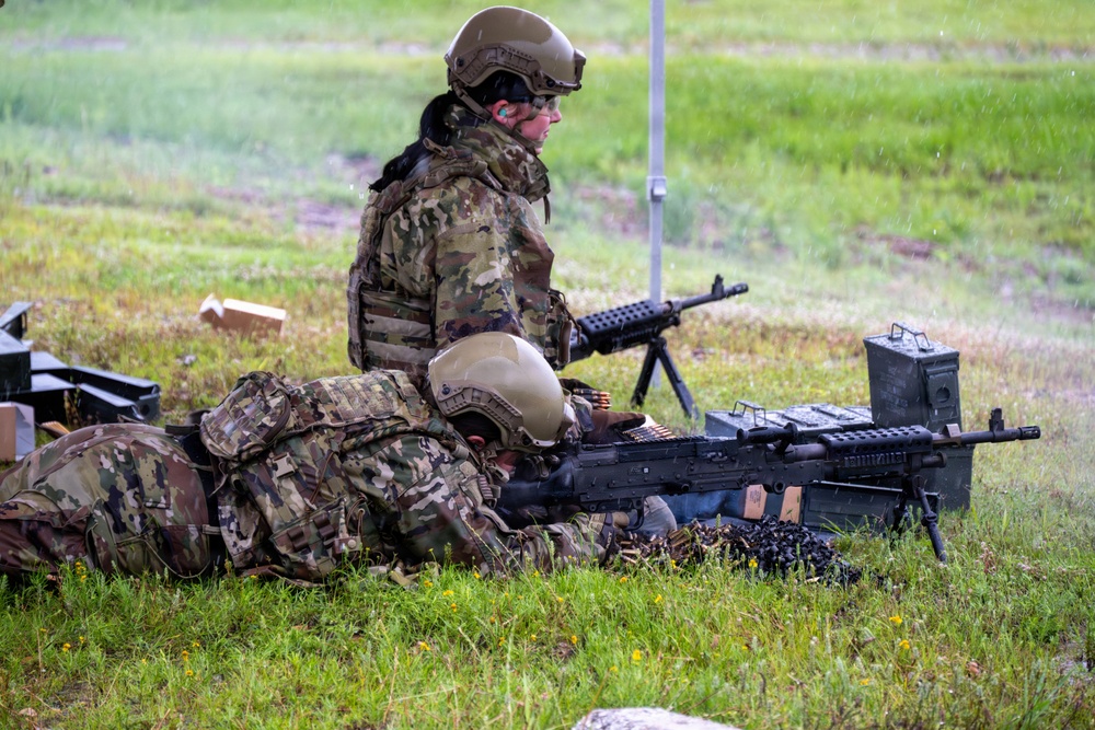 188th Security Forces Completes Annual Machine Gun Training at Fort Chaffee