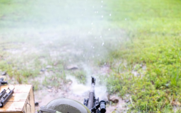 188th Security Forces Completes Annual Machine Gun Training at Fort Chaffee