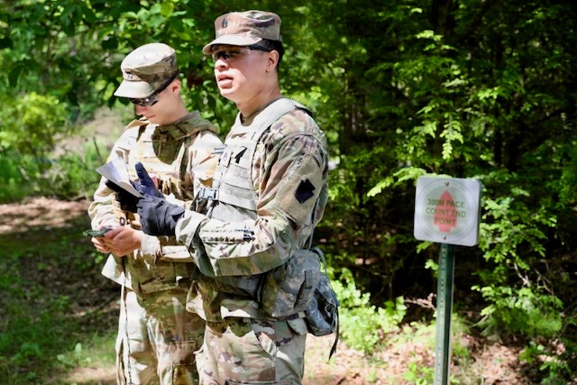 HHC land nav training