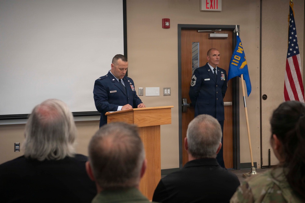 110th Civil Engineer Squadron Assumption of Command