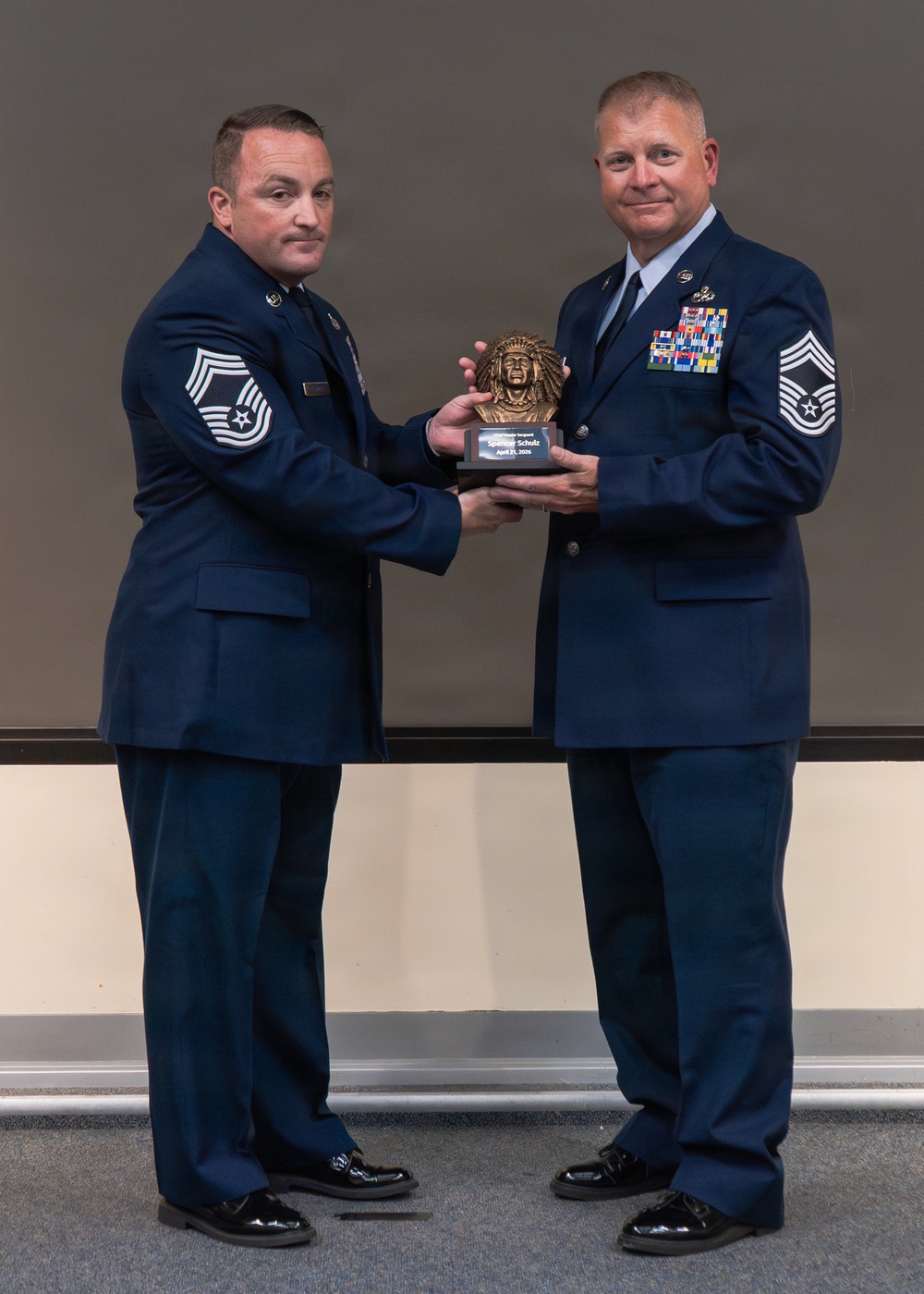 CMSgt Schulz Promotion