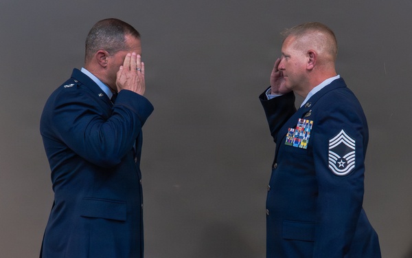 CMSgt Schulz Promotion