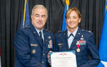 Col. Patti Fries honored during retirement ceremony