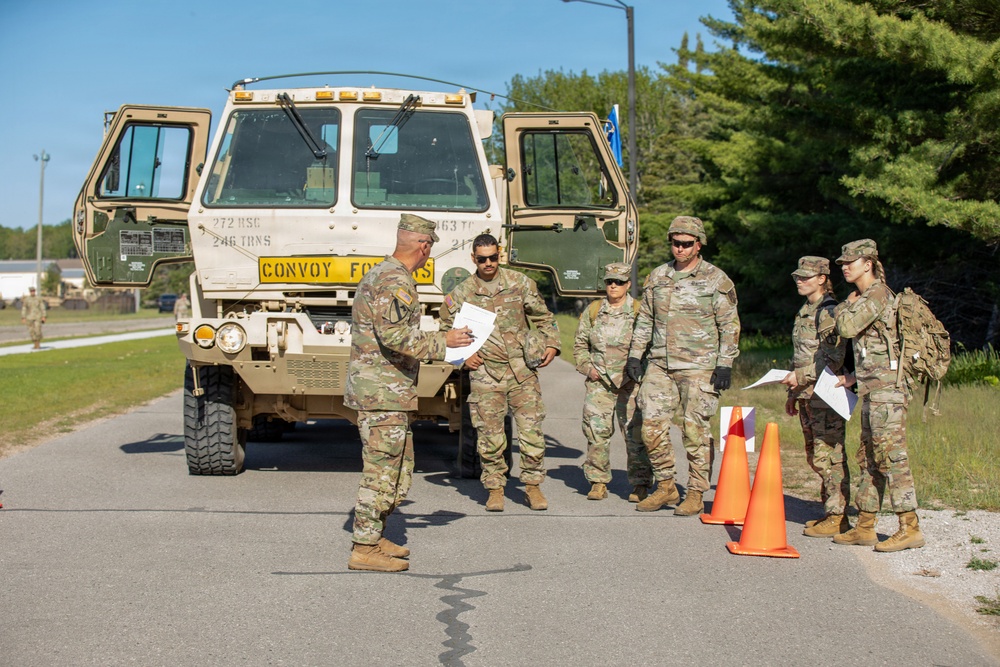Michigan Army National Guard Soldiers Compete in Annual Transportation Truck Rodeo