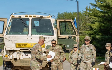 Michigan Army National Guard Soldiers Compete in Annual Transportation Truck Rodeo