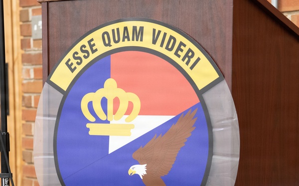 156th Aeromedical Evacuation Squadron honors decades of heritage during emblem dedication ceremony