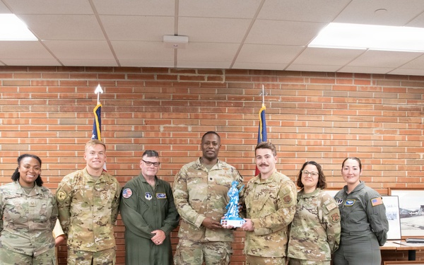 156th Aeromedical Evacuation Squadron honors decades of heritage during emblem dedication ceremony
