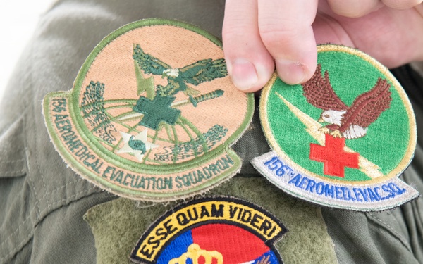 156th Aeromedical Evacuation Squadron honors decades of heritage during emblem dedication ceremony
