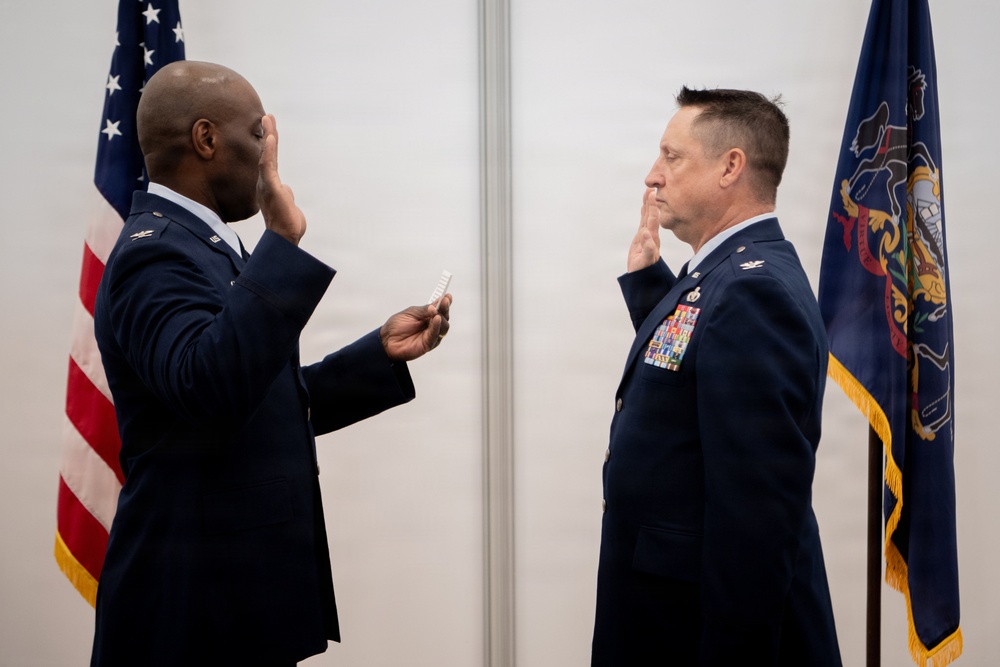 201st RED HORSE Commander Col. Mannion promotes to rank of colonel