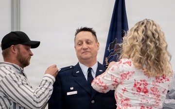 201st RED HORSE Commander Col. Mannion promotes to rank of colonel