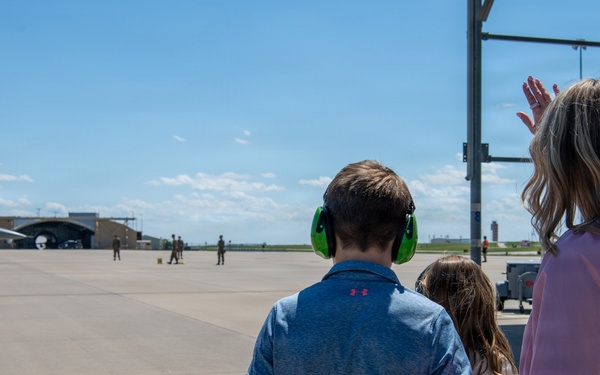 Lt. Col. Michael Coloney Fini Flight