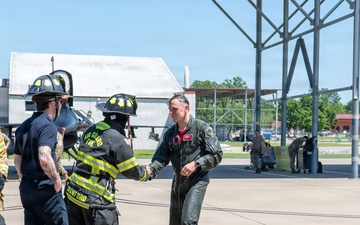 Lt. Col. Michael Coloney Fini Flight