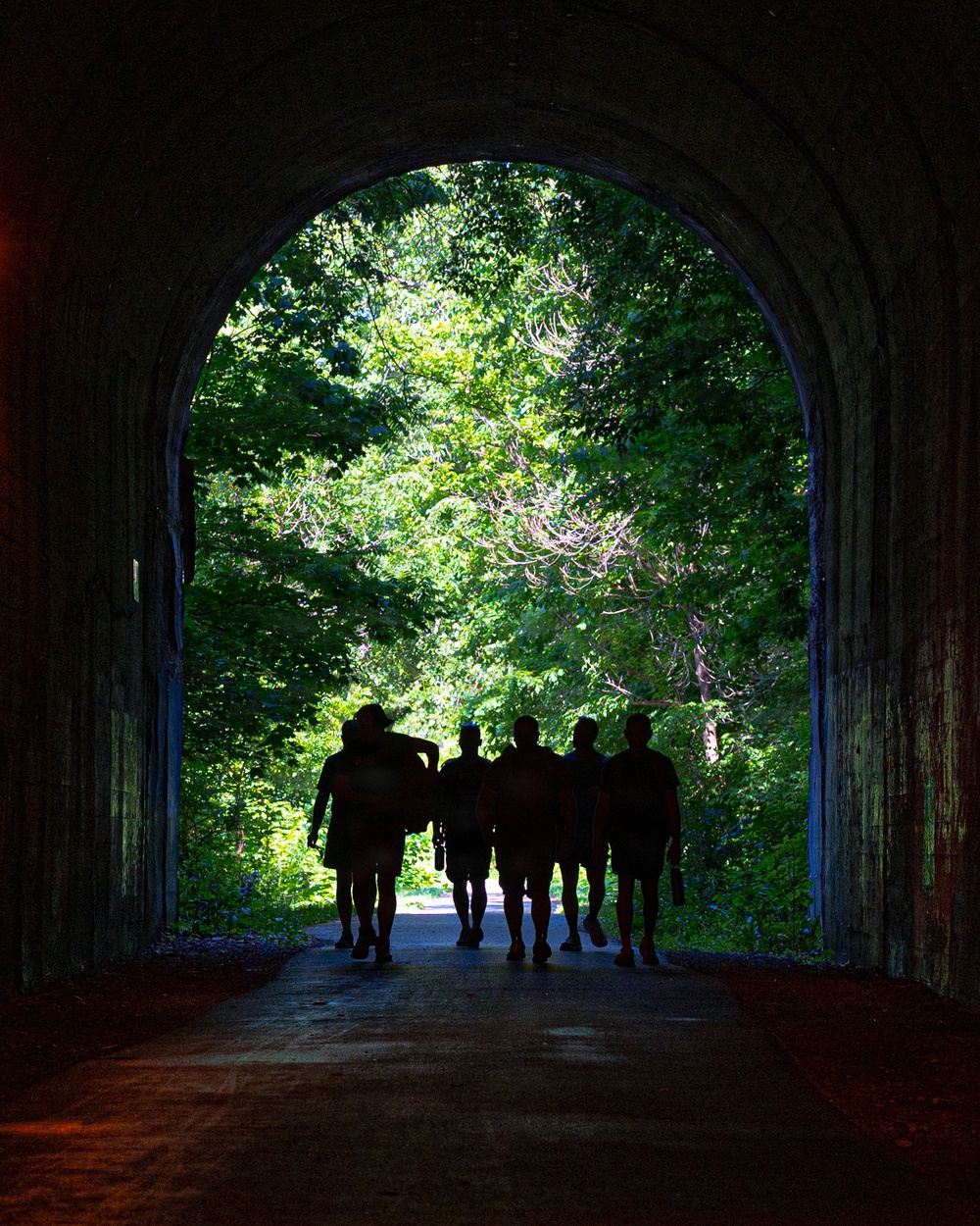 911 AW leaders host rucksack march