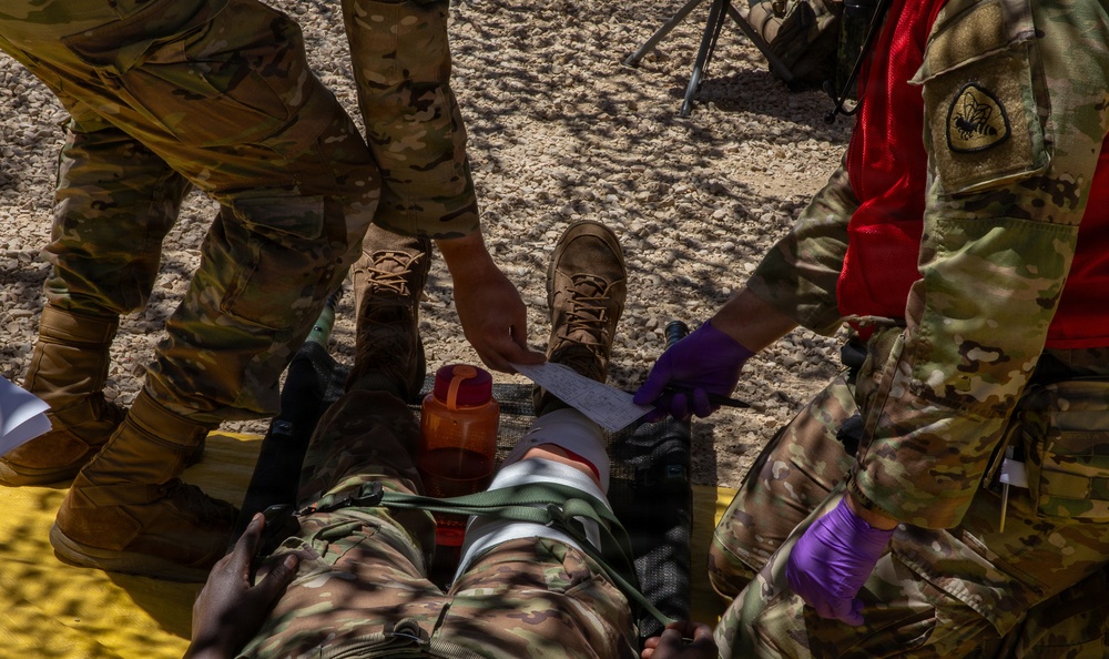 Utah National Guard Medical Company simulates combat care ahead of mobilization