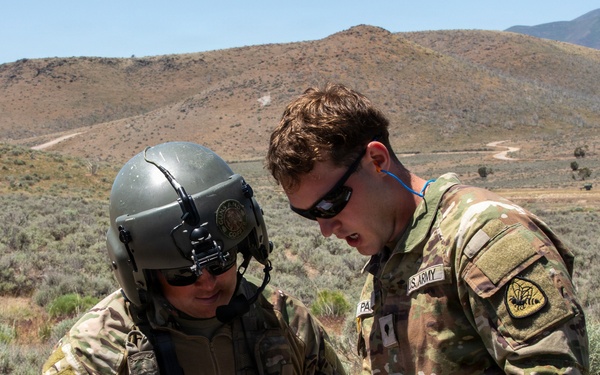 Utah National Guard’s 144th Medical Company (Area Support) practices combat care and medical evacuation