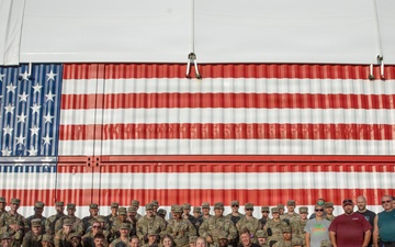 209th Medical Company Area Support, 109th Multifunctional Medical Battalion, 67th Troop Command Group Photo with Local EMS